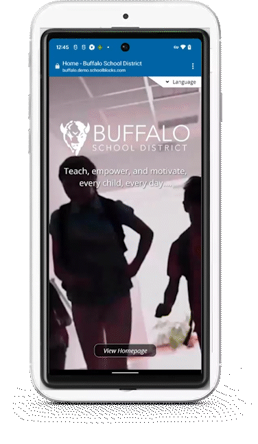 SchoolBlocks Mobile App Demo